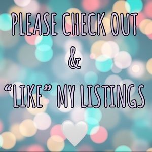 Check out my listings and “like” for discounts!!